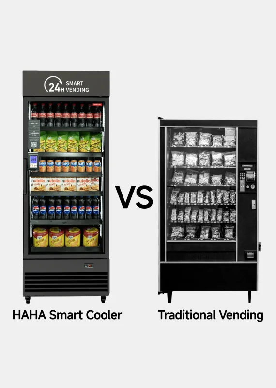 haha vending - HAHA AI Combo Smart Vending Machine